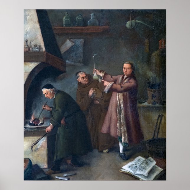 Poster Os alquimistas (Frente)