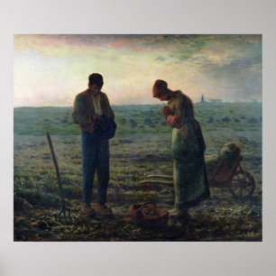 Póster Os Angelus, 1857-59