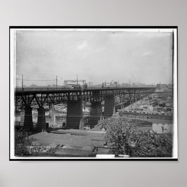 Poster Os Apartamentos, Cleveland c1900 (Frente)