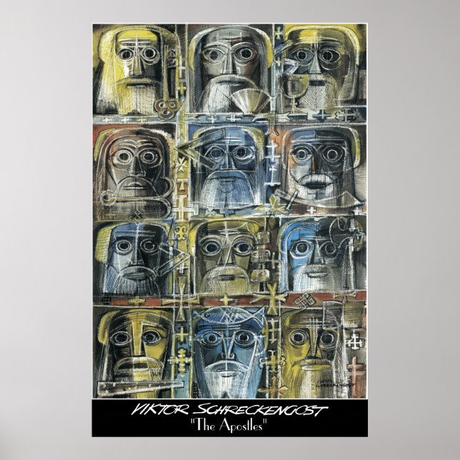 Póster Os Apóstolos (Frente)