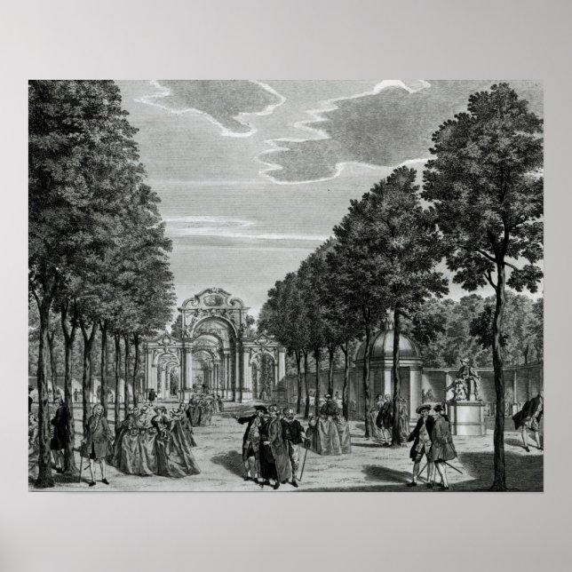 Póster Os Arcos do Triunfo, Estátua de Handel no Sul (Frente)