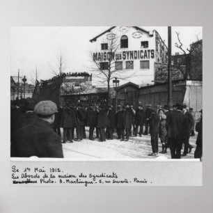 Póster Os arredores do DES Syndicats de Maison,