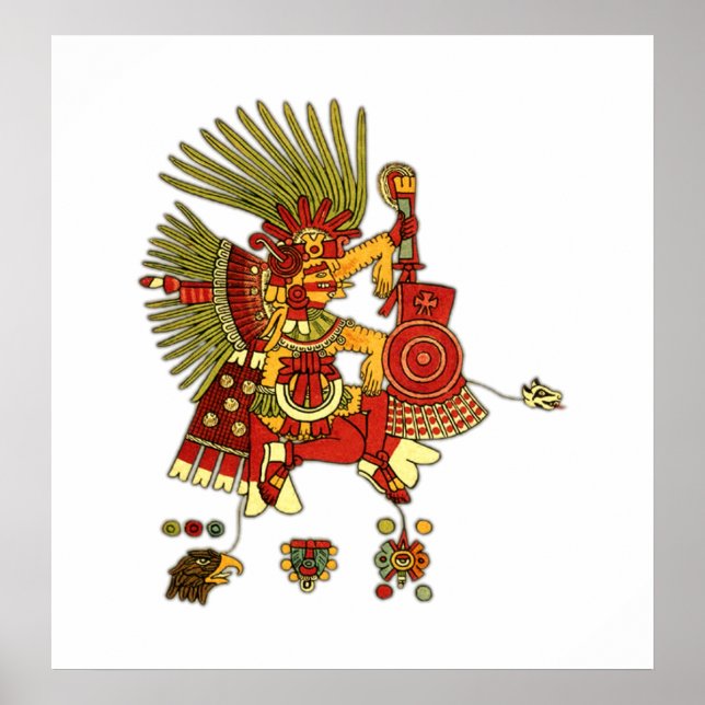 Poster Os Astecas (Frente)