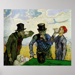 Poster Os Bebedores por Vincent van Gogh