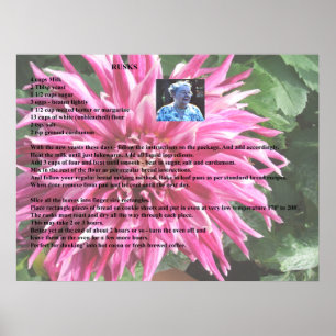 Poster Os biscoitos suecos da avó