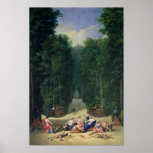 Póster Os bosques de Versalhes
