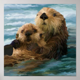 Póster Os braços da mãe Loving