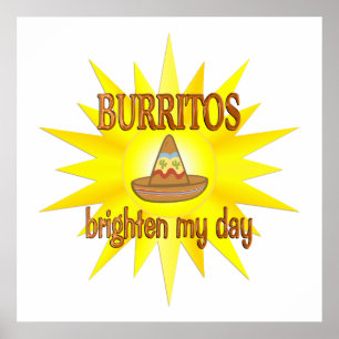 Póster Os Burritos iluminam