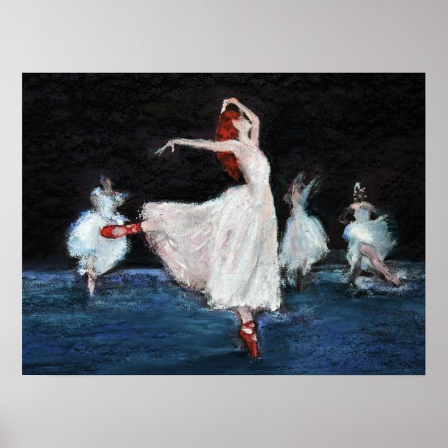 Poster Os Calçados Vermelhos (Frente)