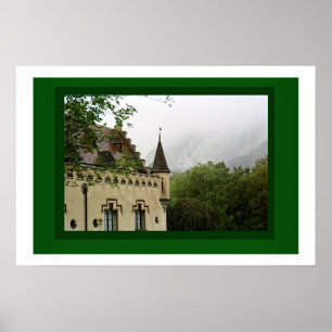Póster Os castelos de Ludwig