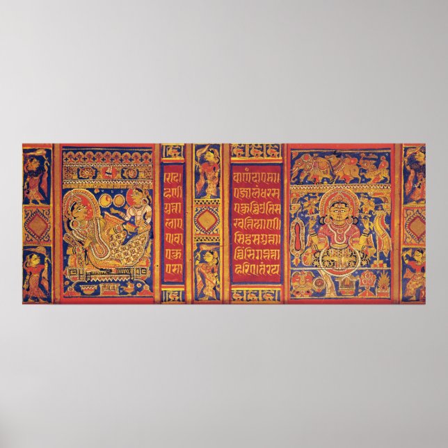 Póster Os Catorze Sonhos da Rainha Trisala (Frente)