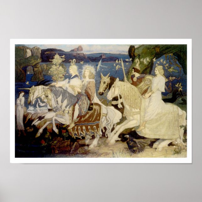 Poster Os Cavaleiros do Sidhe (Frente)