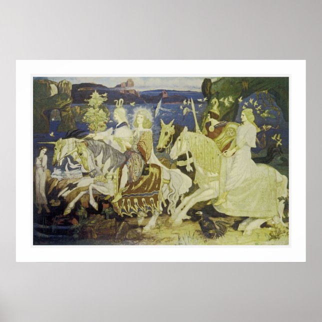 Poster Os Cavaleiros do Sidhe (Frente)