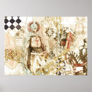 Poster Os cavaleiros Templar