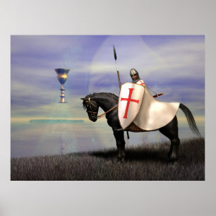 Poster Os cavaleiros Templar e o Grail
