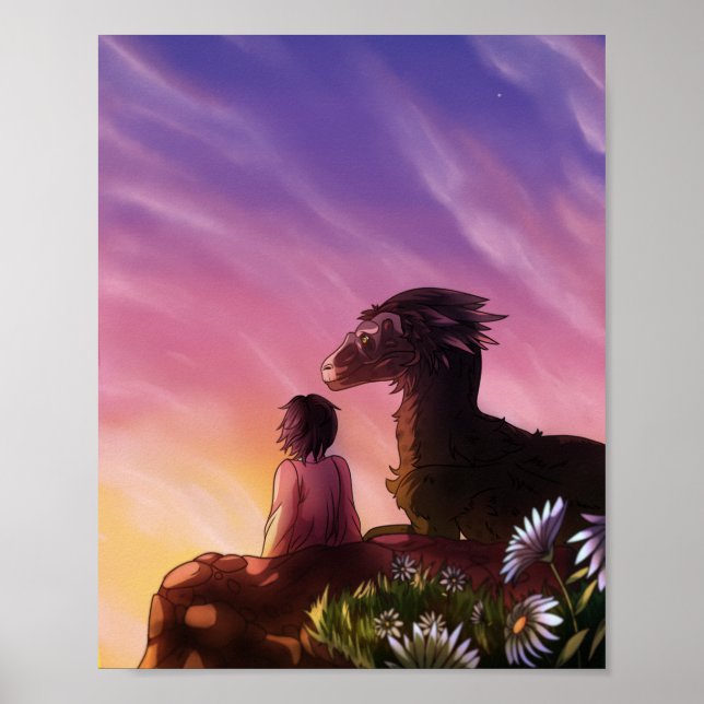 Poster Os Céus (Frente)