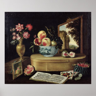 Póster Os cinco sentidos, 1638