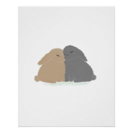 Póster Os Coelhinhos do Amor!