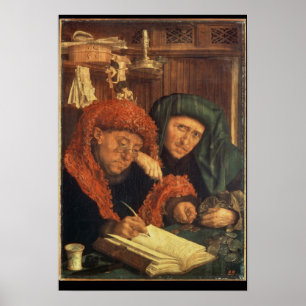Póster Os coletores de imposto, 1550
