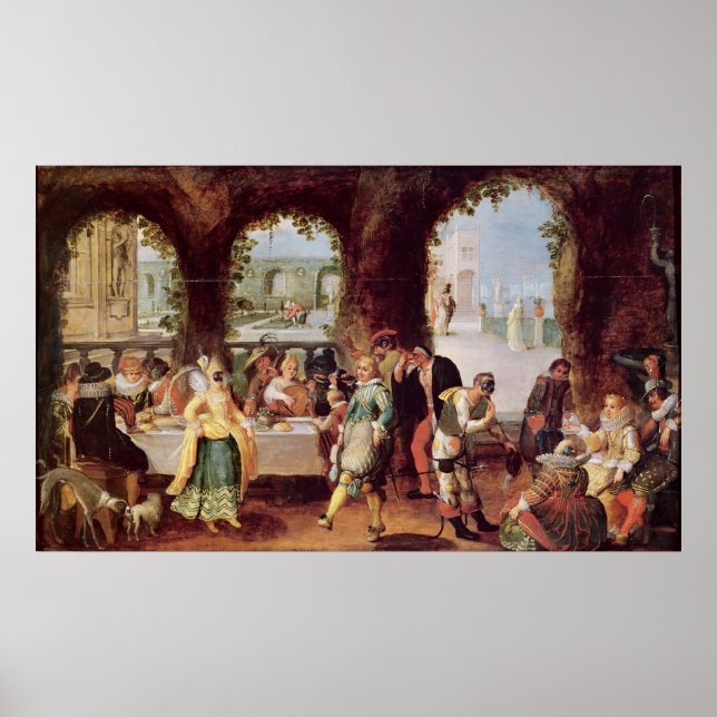 Poster Os comediantes italianos (Frente)