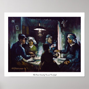 Póster Os comedores da batata por Vincent van Gogh