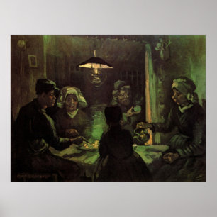Póster Os Comedores de Batata por Vincent van Gogh