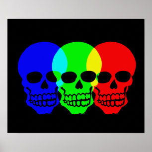 Poster Os crânios