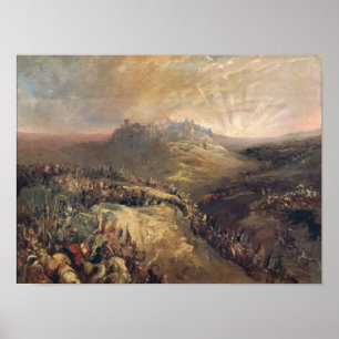 Póster Os cruzados antes de Jerusalem