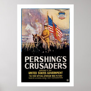 Póster Os cruzados de Pershing