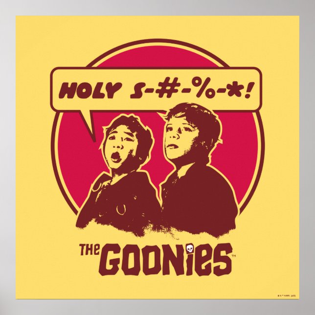 Poster Os dados do Goonies são práticos (Frente)