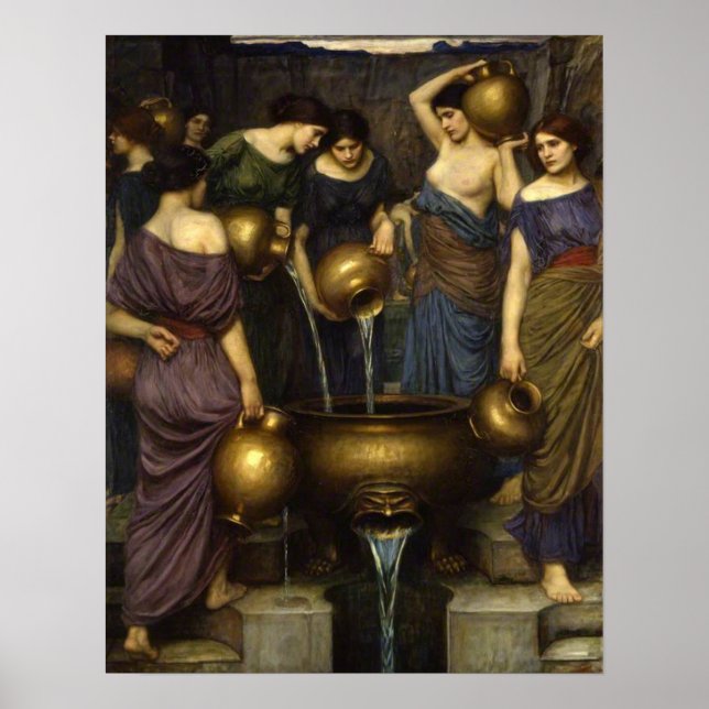 Poster Os Danaides (Frente)