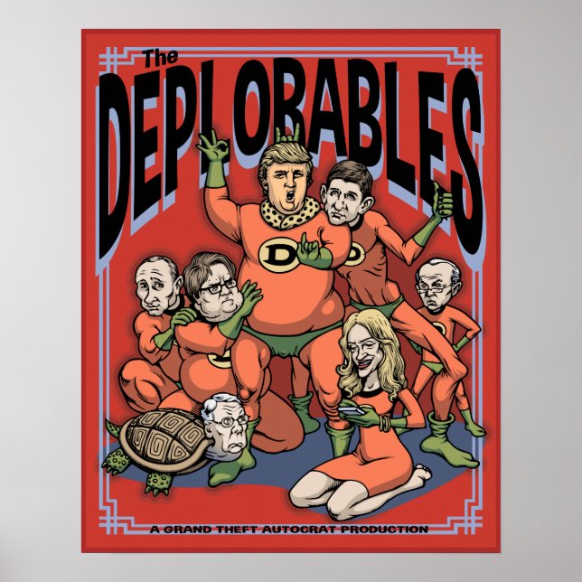 Poster Os deploráveis (Frente)