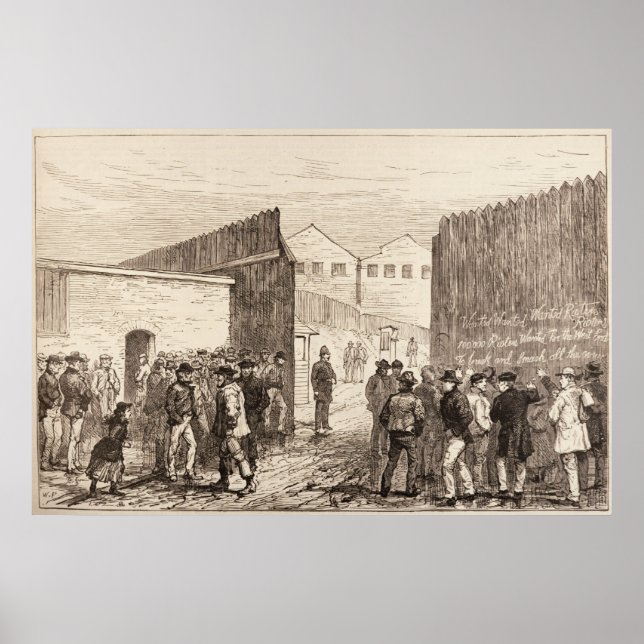 Póster Os Desempregados de Londres (Frente)