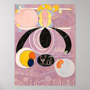 Poster Os Dez Maiores, Grupo IV, nº 6, por Hilma af Klint
