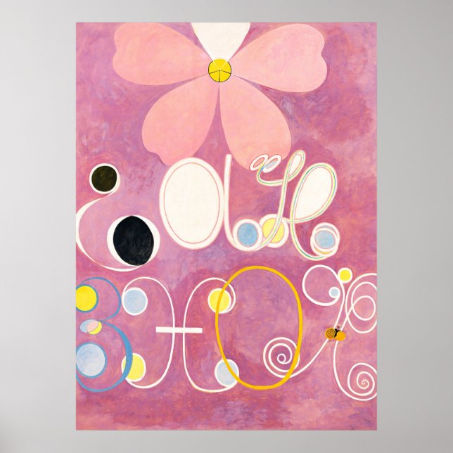 Poster Os Dez Maiores, No 5, Adulthood, Hilma af Klint (Frente)