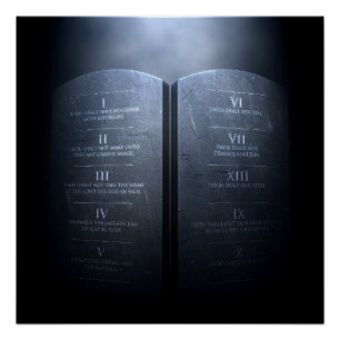 Póster Os Dez Mandamentos