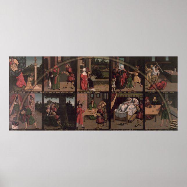 Póster Os Dez Mandamentos (Frente)