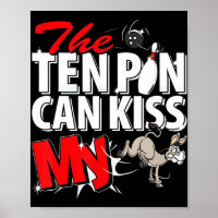 Os Dez Pinos Podem Beijar Minha Boliche De Donkey