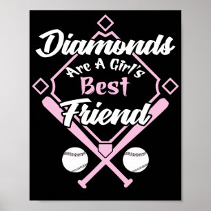 Poster Os diamantes são o melhor amigo da moça.