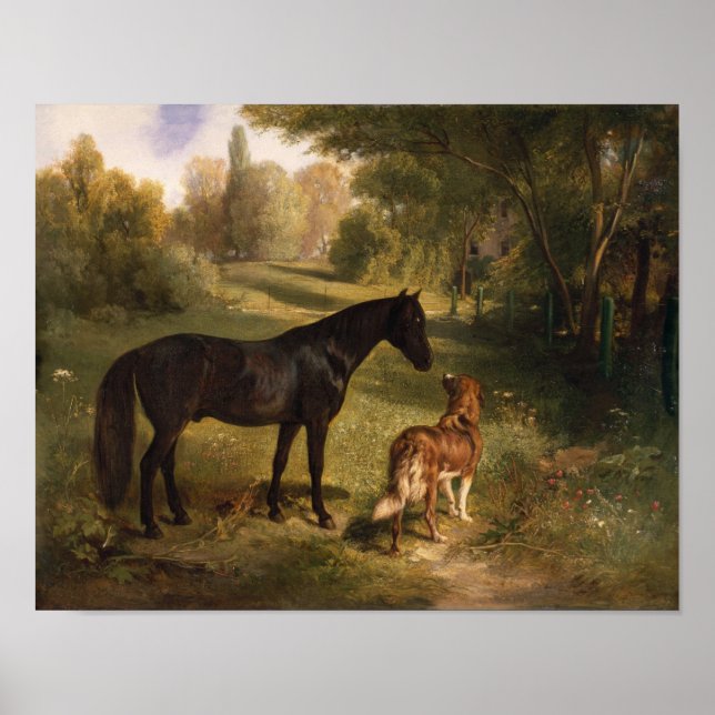 Póster Os dois amigos (Frente)