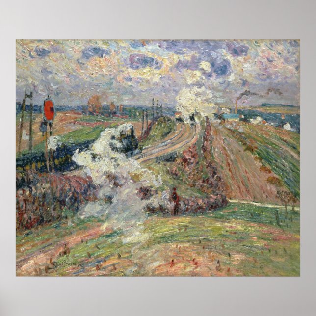 Poster Os Dois Comboios (Frente)