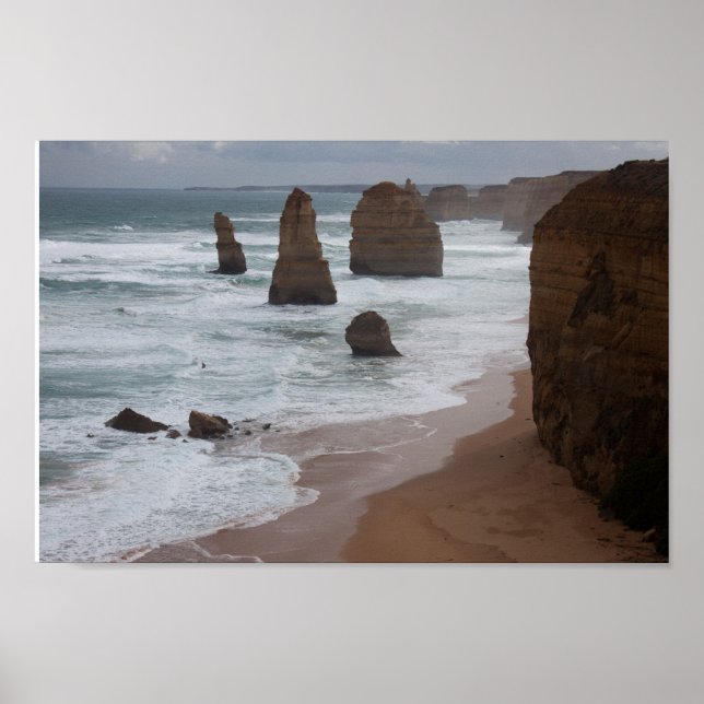 Poster Os Doze Apóstolos, Victoria, Austrália (Frente)