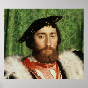 Poster Os embaixadores, 1533