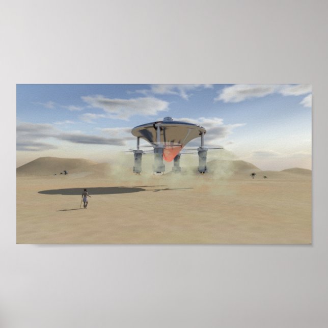 Póster Os Espaços do Ezekiel (Frente)