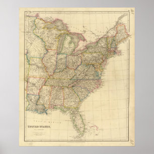 Póster Os Estados Unidos 27