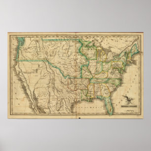 Póster Os Estados Unidos 32