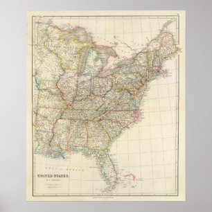 Póster Os Estados Unidos 4