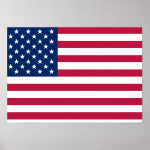 Póster Os Estados Unidos da América