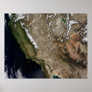 Póster Os Estados Unidos do sudoeste