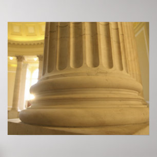 Póster Os Estados Unidos, Washington, C.C. Uma coluna no